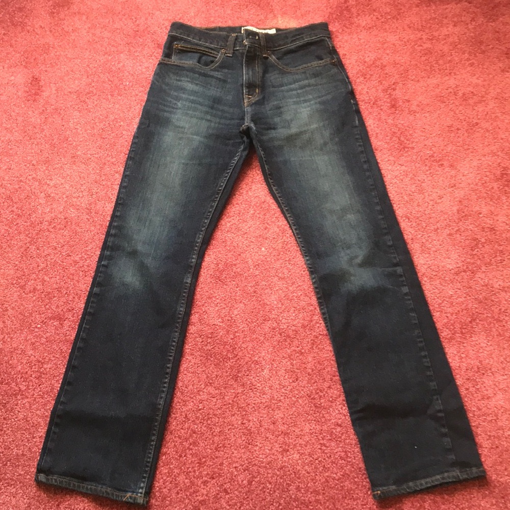 Young man jeans